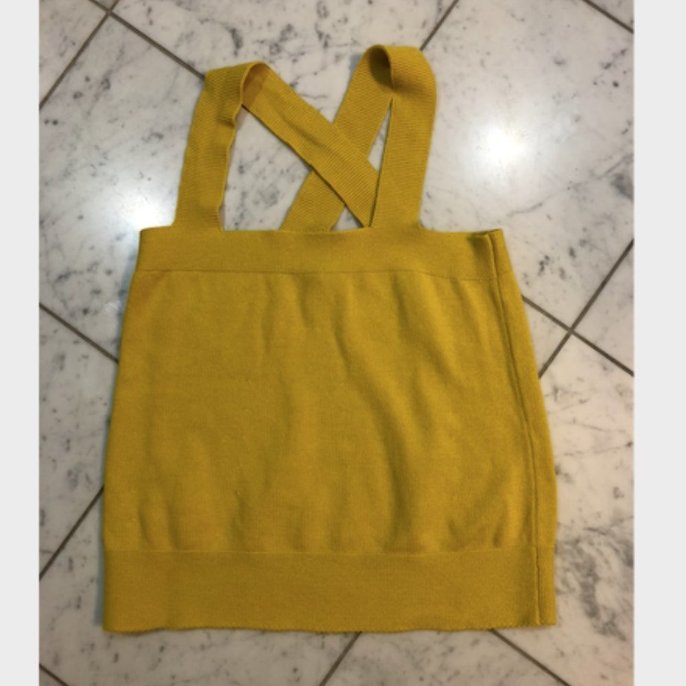 Loft Yellow Knitted Top